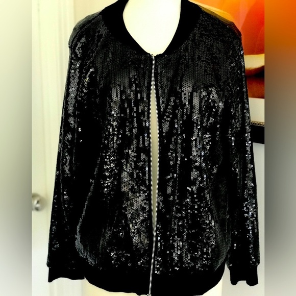INC International Concepts Jackets & Blazers - Sequin Jacket
